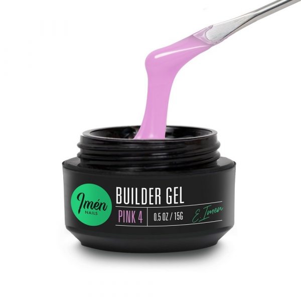 Builder gel IMEN pink 4, 15gr