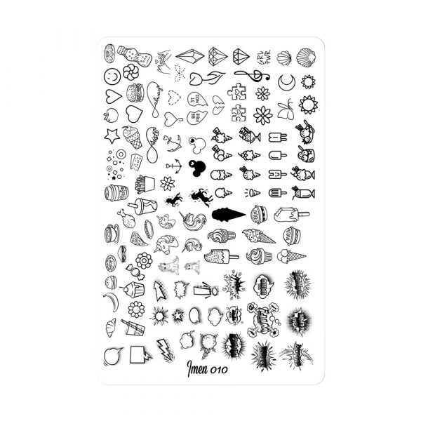 Stamping plate IMEN 010