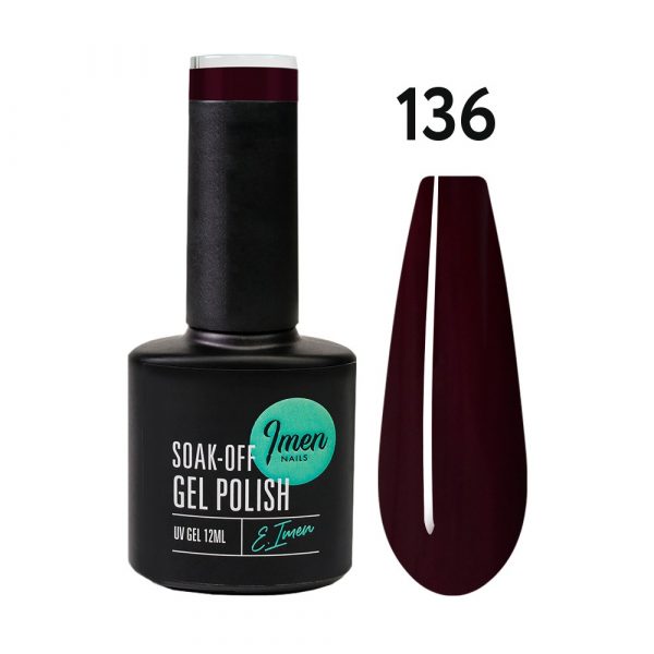 UV Gel Polish IMEN 136, 12ml