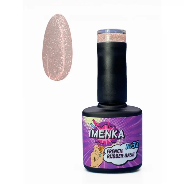 Rubber Base Gel Imenka 033, 12ml
