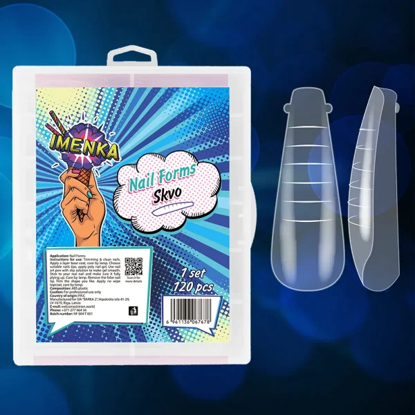 Nail Forms Imenka "Skvo", 120pcs