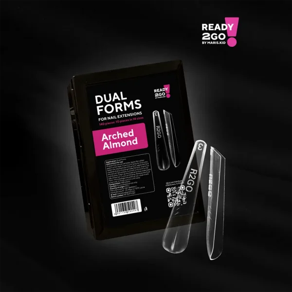 Dual Forms R2GO Arched Almond, 140pcs