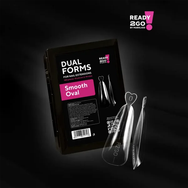 Dual Forms R2GO Smooth Oval, 140pcs