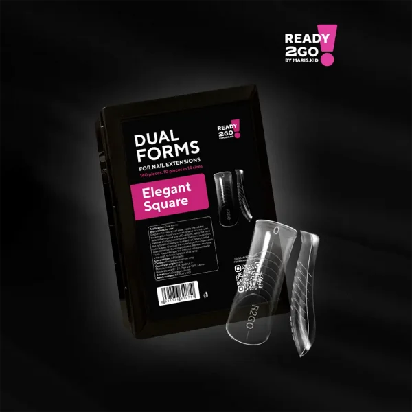 Dual Forms R2GO Elegant Square, 140pcs