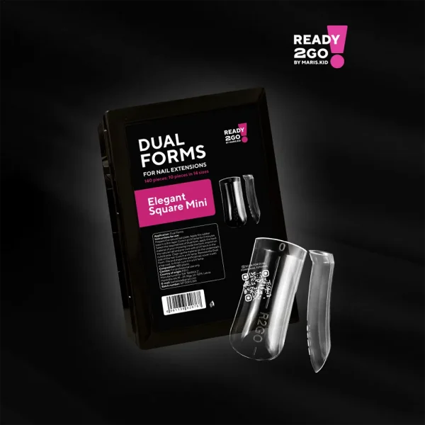 Dual Forms R2GO Elegant Square Mini, 140pcs