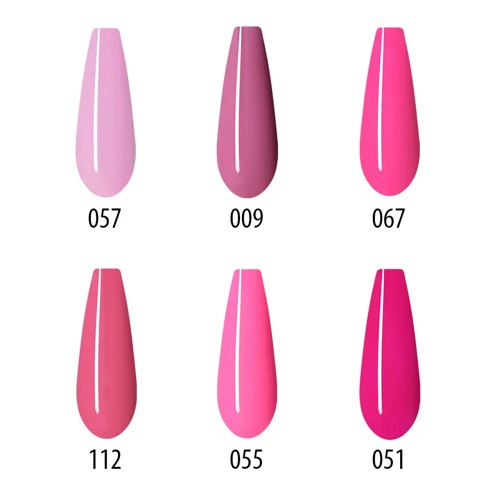 Gel Polish Set (6 pcs) Barbie