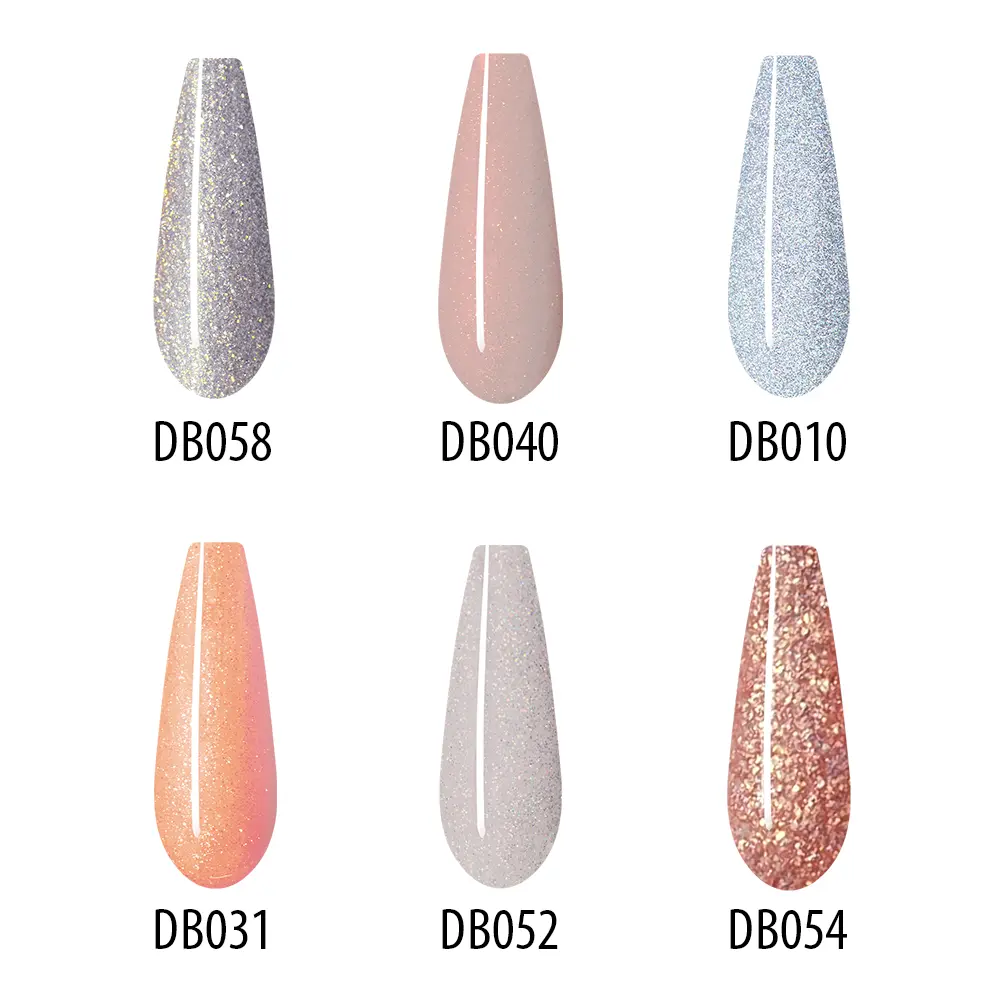 Gel Polish Set (6 pcs) Elegant Shine