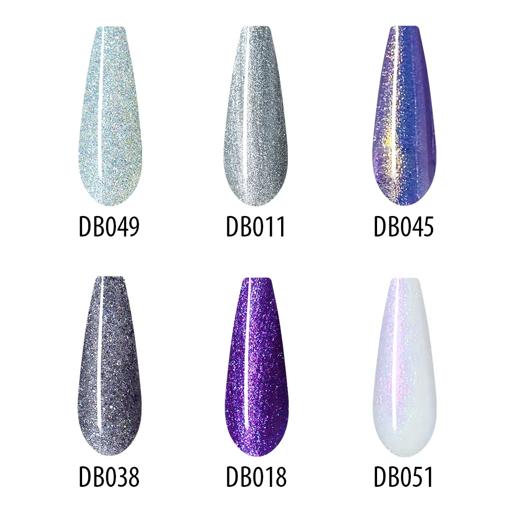 Gel Polish Set (6 pcs) Galaxy
