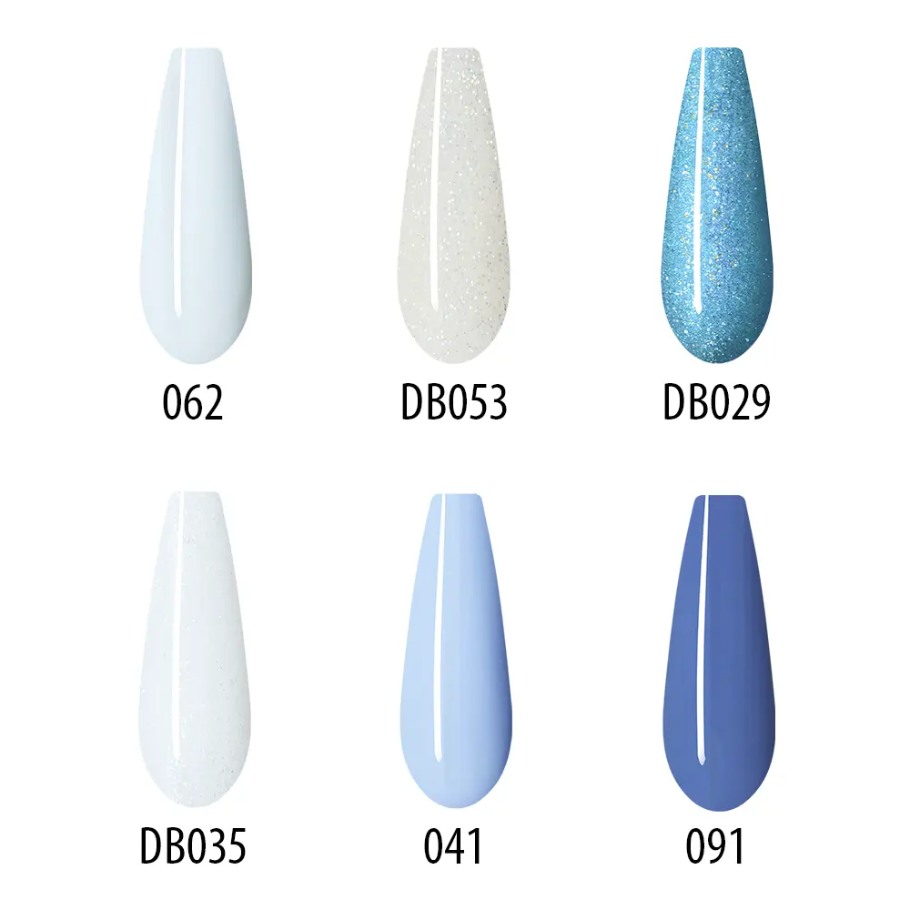 Gel Polish Set (6 pcs) Winter