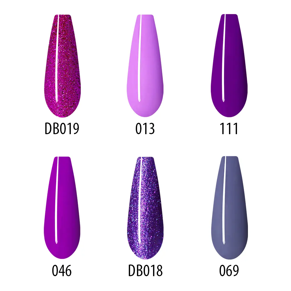 Gel Polish Set (6 pcs) Lilia