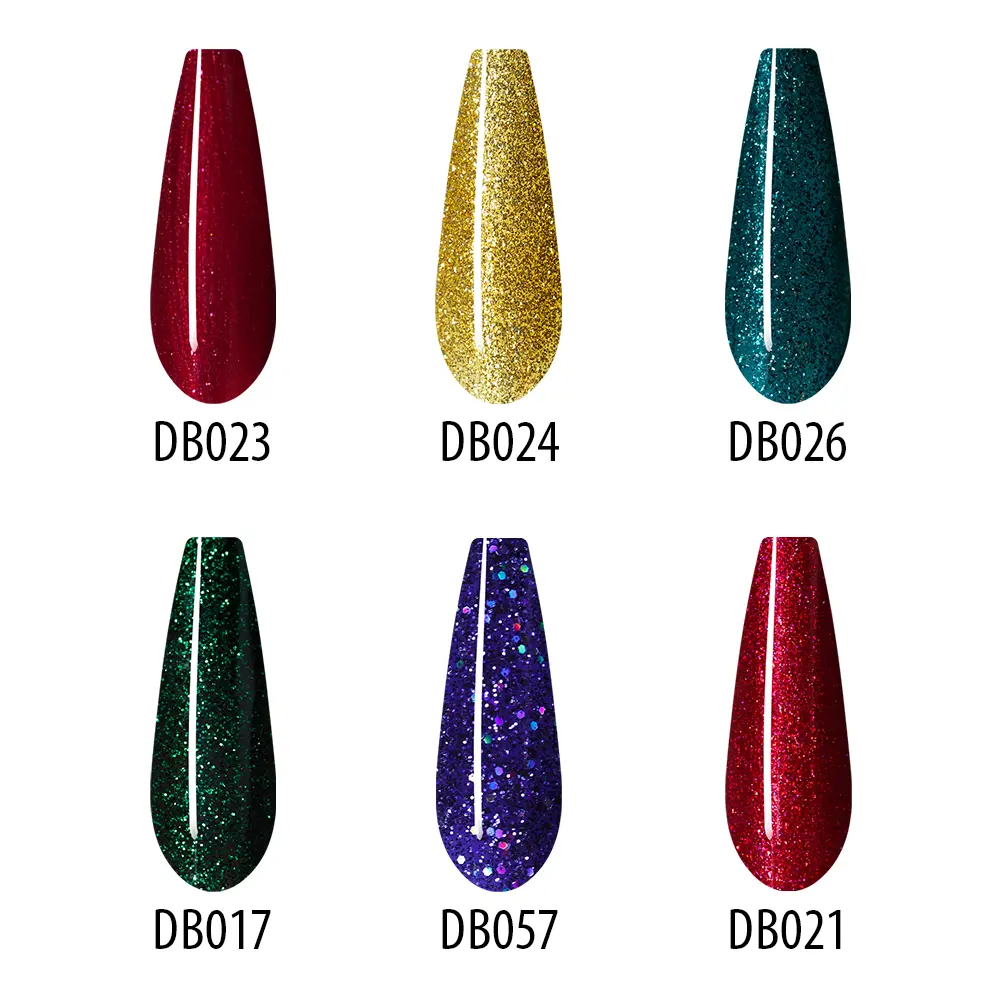 Gel Polish Set (6 pcs) New Year